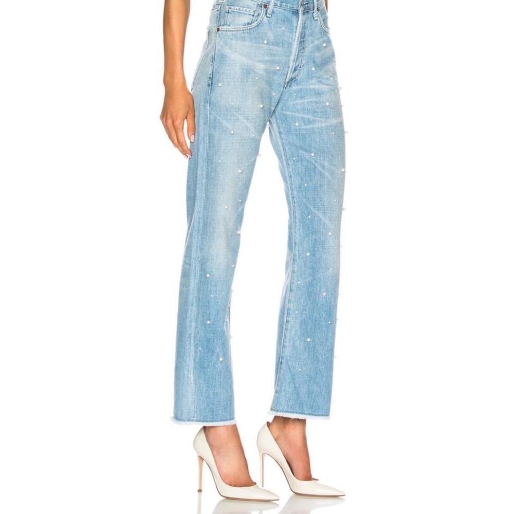 CITIZENS OF HUMANITY Pearl Studded Jean